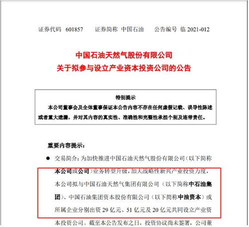 投資100億成立新公司 中石油要進軍哪些領(lǐng)域